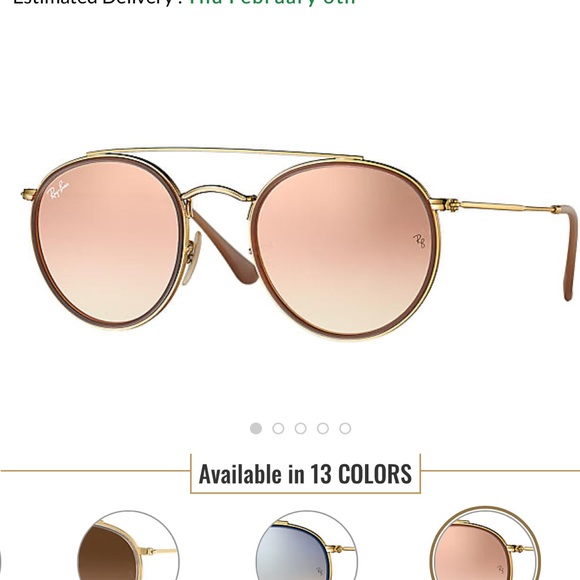 RAY BAN ROUND DOUBLE BRIDGE - Picture 5 of 6